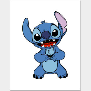 Stitch love Posters and Art